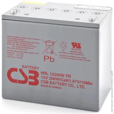    CSB HRL12200WFR 12V/52Ah AGM