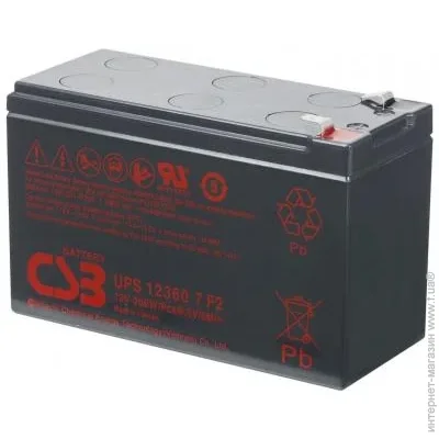    CSB UPS12360 12V/7.5Ah AGM