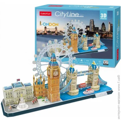 3D  CubicFun City Line  (MC253h)