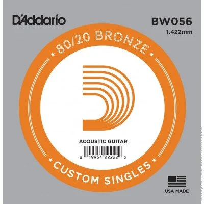 D'Addario  D "Addario BW056 80/20 Bronze .056