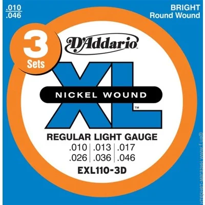   D'Addario EXL110-3D