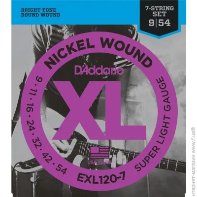   D'Addario EXL120-7