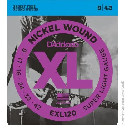  D'Addario EXL120