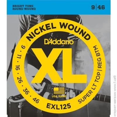   D'Addario EXL125