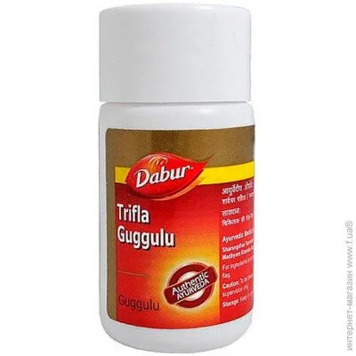   Dabur Trifla Guggulu 40 Tabs (000020274)