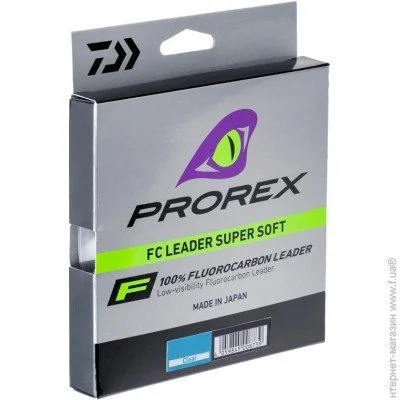   Daiwa Prorex FC Leader Super Soft 17, 0.55, clear (12995-055)