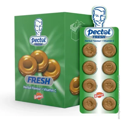  Damel Pectol Herbal + vit C 20 