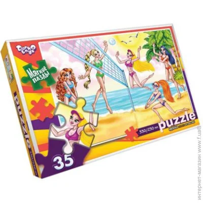 Пазл Danko Toys Пляжный волейбол (S35-09-02) Пазл Danko Toys Пляжный волейбол (S35-09-02)
