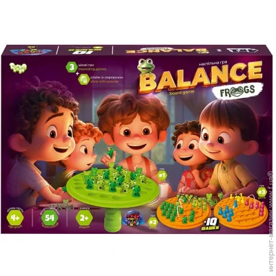   Danko Toys   Balance Frogs  (BalF-01)