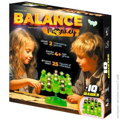 Danko Toys    "Balance Monkey" BalM-01, 25  