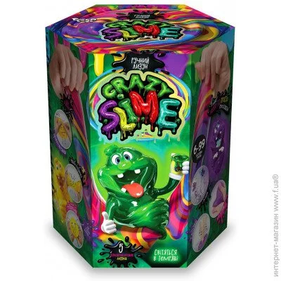   Danko Toys       "Crazy Slime" . SLM-01-01U (2000902321386)