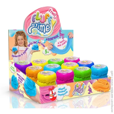 Danko Toys    Fluffy Slime . (12)  