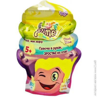 Danko Toys   "Fluffy Slime" FLS-02-01U  500  () (FLS-02-01U(Yellow))