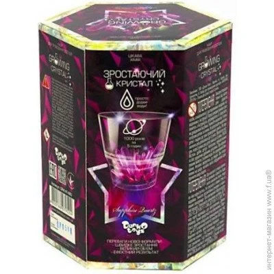 Danko Toys Growing Crystal,  (GRK-01-08U)