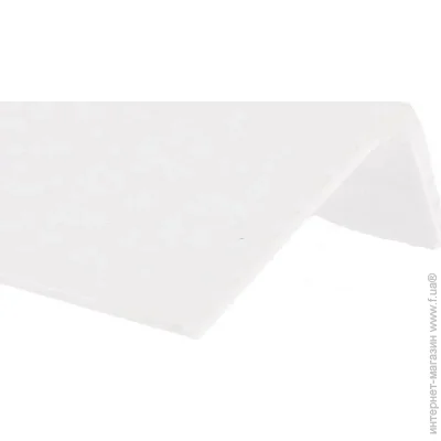 Dardan Кутник ПВХ 5х17х3000 мм білий Dardan Кутник ПВХ 5х17х3000 мм білий