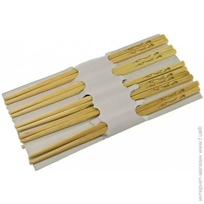 Darshan Палички для Суші (Єди) 10 пар H-28 см Хасі Shan (34192) Darshan Палички для Суші (Єди) 10 пар H-28 см Хасі Shan (34192)