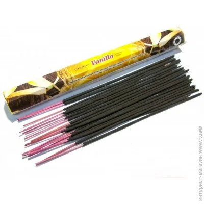 Аромапалички Darshan Аромат Ваніль, Пахощі для будинку (29072D) Аромапалички Darshan Аромат Ваніль, Пахощі для будинку (29072D)