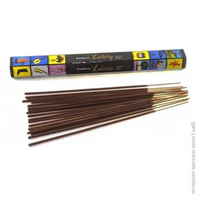 Darshan Аромат Лоторея Благовоние для дома Аромапалочки (34092) Darshan Аромат Лоторея Благовоние для дома Аромапалочки (34092)