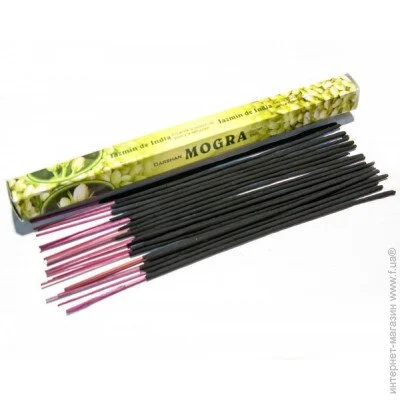 Аромапалички Darshan Аромат Могра, Пахощі для будинку (42525D) Аромапалички Darshan Аромат Могра, Пахощі для будинку (42525D)