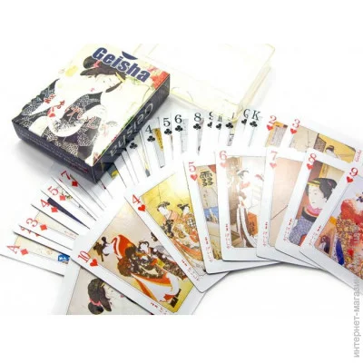 Настільна гра Darshan Карти Гральні 54 Карт Гейша (25239) Настільна гра Darshan Карти Гральні 54 Карт Гейша (25239)