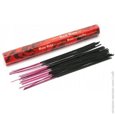 Аромапалочки Darshan Аромат Красная Роза 6 граней, Благовоние для дома (44025D) Аромапалочки Darshan Аромат Красная Роза 6 граней, Благовоние для дома (44025D)