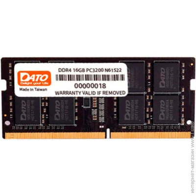   Dato SO-DIMM 16GB/3200 DDR4 (DT16G4DSDND32)