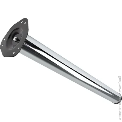 DC Мебельная ножка d60x1100 мм хром с верхним креплением DC Мебельная ножка d60x1100 мм хром с верхним креплением