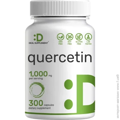   Deal Supplement  -    Quercetin 1,000mg 300  (4384307220)
