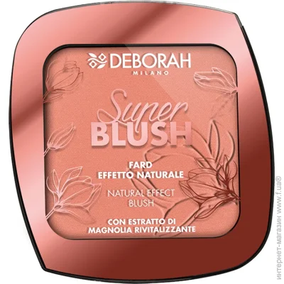  Deborah Milano '   Super Blush   02 Coral Pink, 9 (8009518415490)