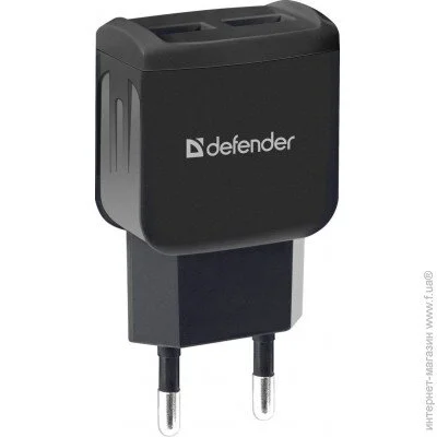   Defender UPC-21 2xUSB, 5V/2.1 + micro-USB (83581)