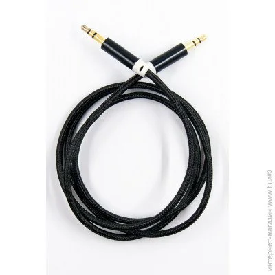 Dengos - AUX 3,5 -3,5 (black) (AUDIO-NTK-BLACK)