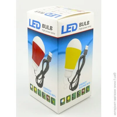 ˳  Dengos LED-BULB-5V5W-RED