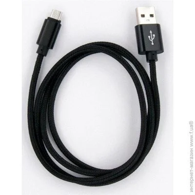  Dengos USB-microUSB 1m Black (NTK-M-MT-BLACK)