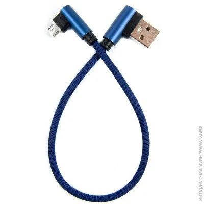 Dengos    , Micro-USB,  , 0.25, ""(blue) (NTK-M-UG-SHRT-SET-BLUE)