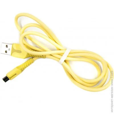 Dengos    , Micro-USB (PLS-M-IND-SOFT-YELLOW)