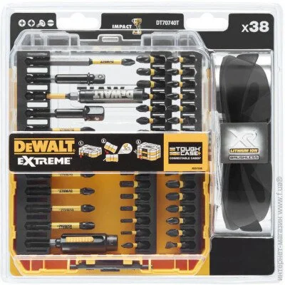      DeWALT "EXTREME FLEXTORQ",Phillips,Pozidriv,Torx,Slotted,Ph2,Pz3,38 + , (DT70740T)