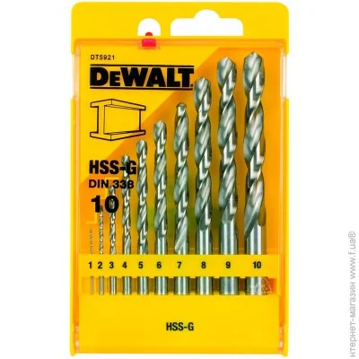    Dewalt HSS-G 1-10, 10. (DT5921)