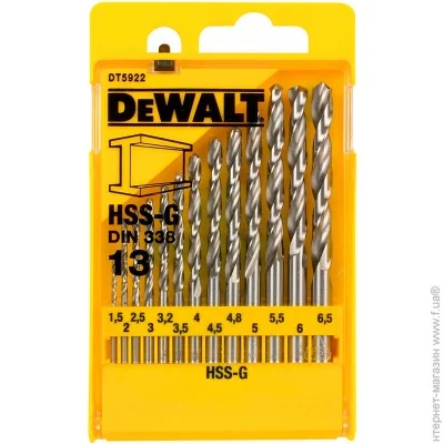    Dewalt HSS-G 1.5-6.5, 13. (DT5922)