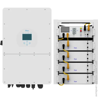  Deye SUN-15K-SG01HP3-EU-AM2-BOS-G4-20.48kW-LFP 15kW 20.48kWh 1BAT LiFePO4 6000 