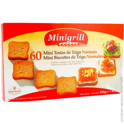   Diatosta - Industria Alimentar S.A. Minigrill 120  (5601560111882)
