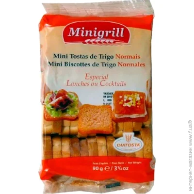   Diatosta - Industria Alimentar S.A. Minigrill 90  (5601560111189)