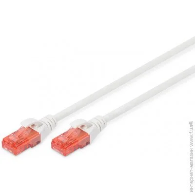 - DIGITUS CAT 6 UTP, 0.5, AWG 26/7, Cu, LSZH,  (DK-1617-005/WH)