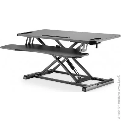     DIGITUS Ergonomic Workspace Riser, 11-46cm, black (DA-90380-1)