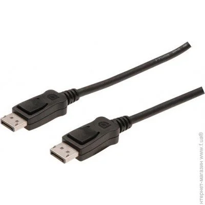  Digitus DisplayPort AM/AM 1, Black (AK-340103-010-S)