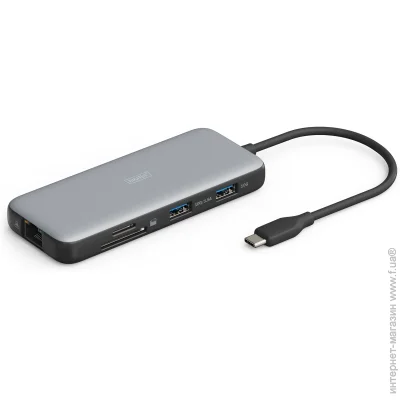   Digitus RJ54 USB-C 2xHDMI/2xUSB-A/USB-C/SD/MicroSD (DA-70915)