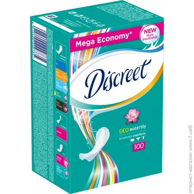   Discreet Deo Water Lily. Multiform 100. (4015400229735)