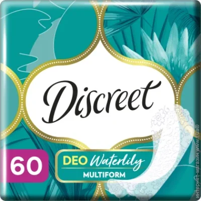   Discreet Deo Water Lily. Multiform, 60. (4015400108023)