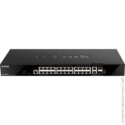  D-Link DGS-1520-28 24xGE 2xSFP, 2xSFP+ , L3 (DGS-1520-28)