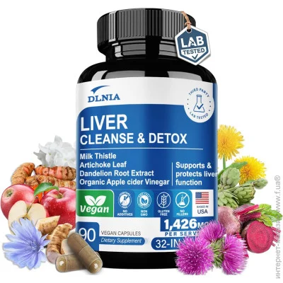   Dlnia   - Liver Cleanse Detox 90 