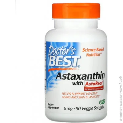   Doctor`S Best   Doctor"s Best Astaxanthin 6 mg, 90 
